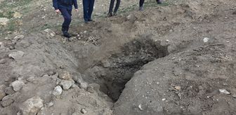 Aksaray'daki tarihi höyükte kaçak kazı tespit edildi