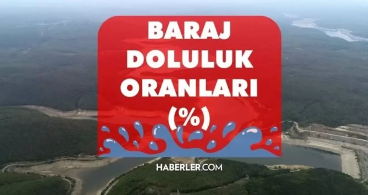 ANKARA BARAJ DOLULUK ORANLARI: ASKİ Ankara baraj doluluk oranı yüzde kaç oldu? Ankara baraj doluluk oranı ...