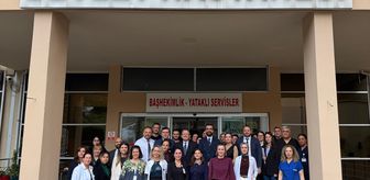 Antalya Sağlık Müdürü Özkan'dan Kemer Devlet Hastanesine ziyaret