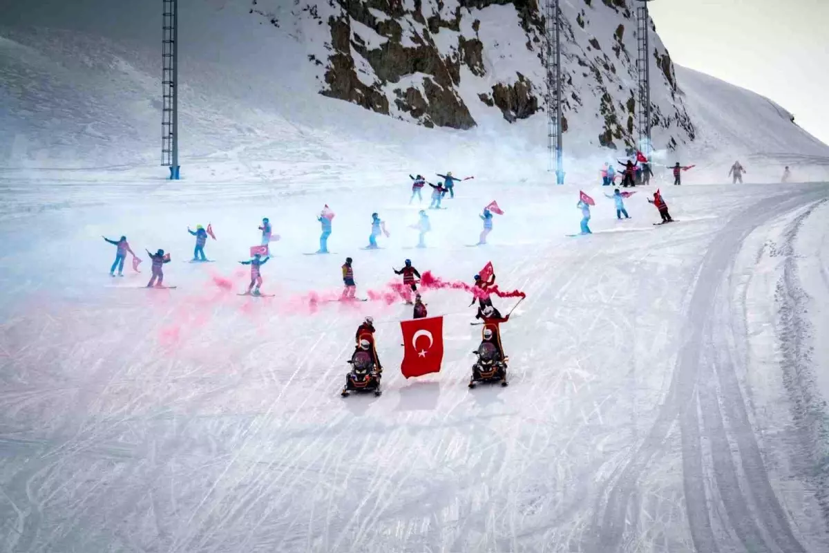 Avrupa Kış Sporları Haftası etkinlikleri Hakkâri'de düzenlendi