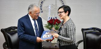 Avusturya'nın Ankara Büyükelçisi Gabriele Juen, Başkan Büyükkılıç'ı ziyaret etti