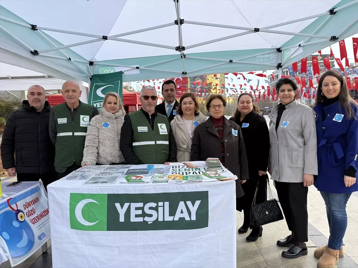 Aydın'da Yeşilay sigara bağımlılığı konusunda bilgilendirme yaptı