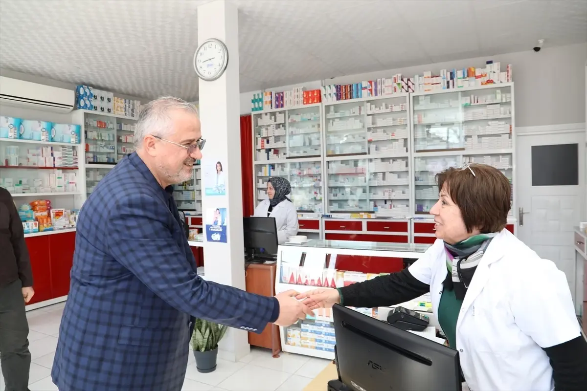 Bafra Belediye Başkanı Kılıç esnaf ziyaretinde bulundu