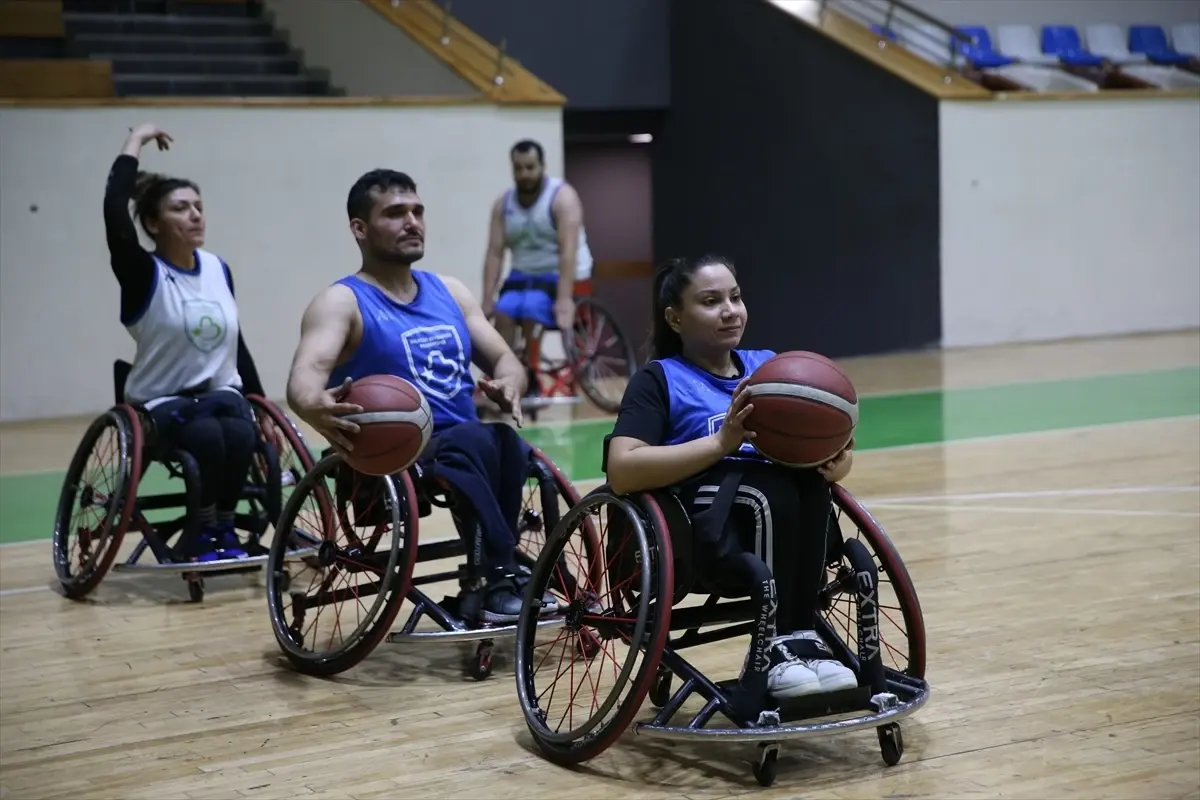 Balıkesir Büyükşehir Belediyespor Tekerlekli Sandalye Basketbol'da "lige tutunma" mücadelesi