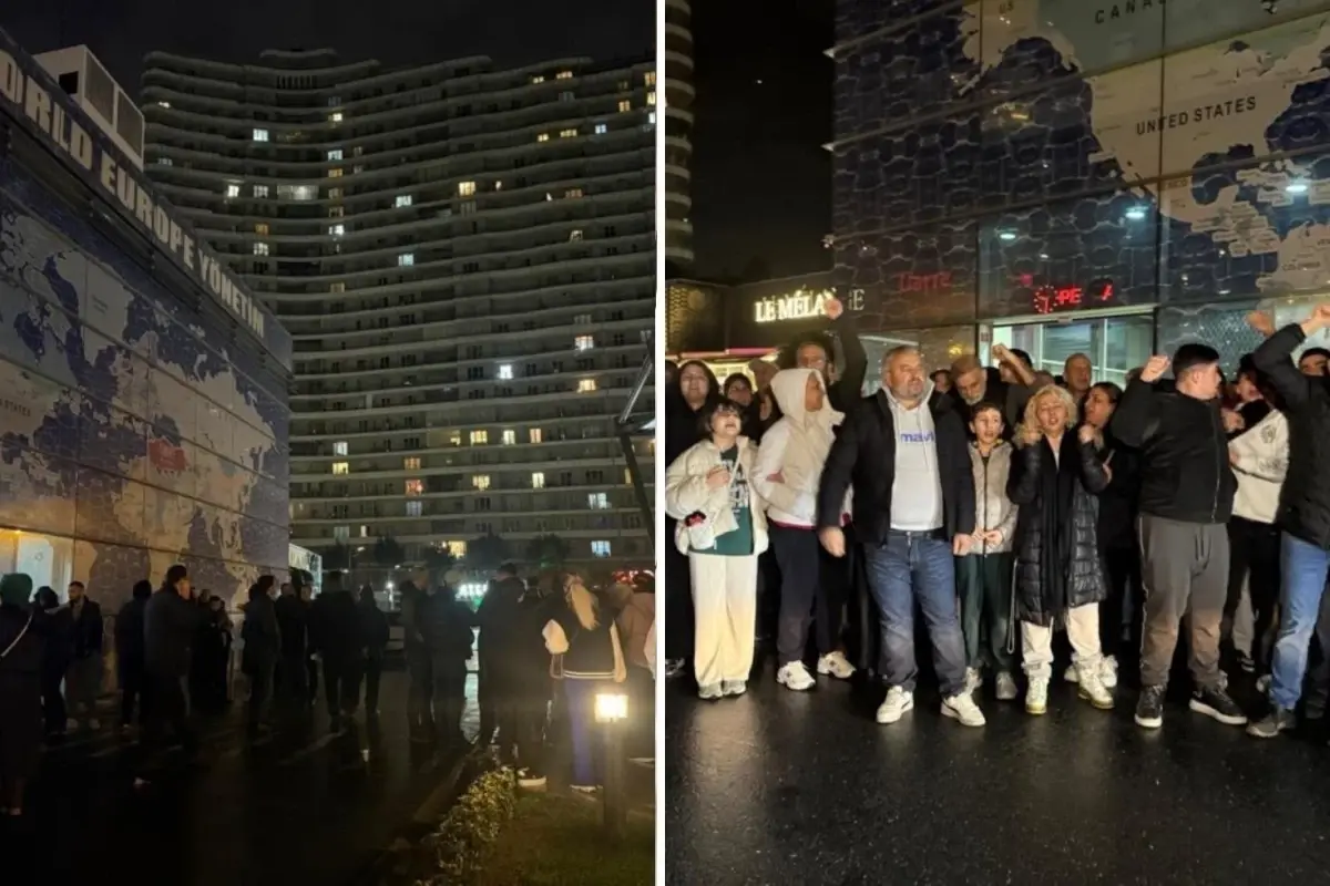 Başakşehir'de sitede yönetim krizi! 5 milyon liralık vurgun iddiası vatandaşları sokağa döktü