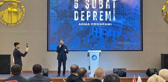 Başkentte 6 Şubat depremlerinde hayatını kaybedenler için anma programı düzenlendi