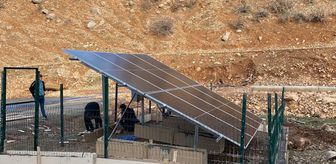 Batman'da hayvanların su ihtiyacı güneş enerjisiyle karşılandı