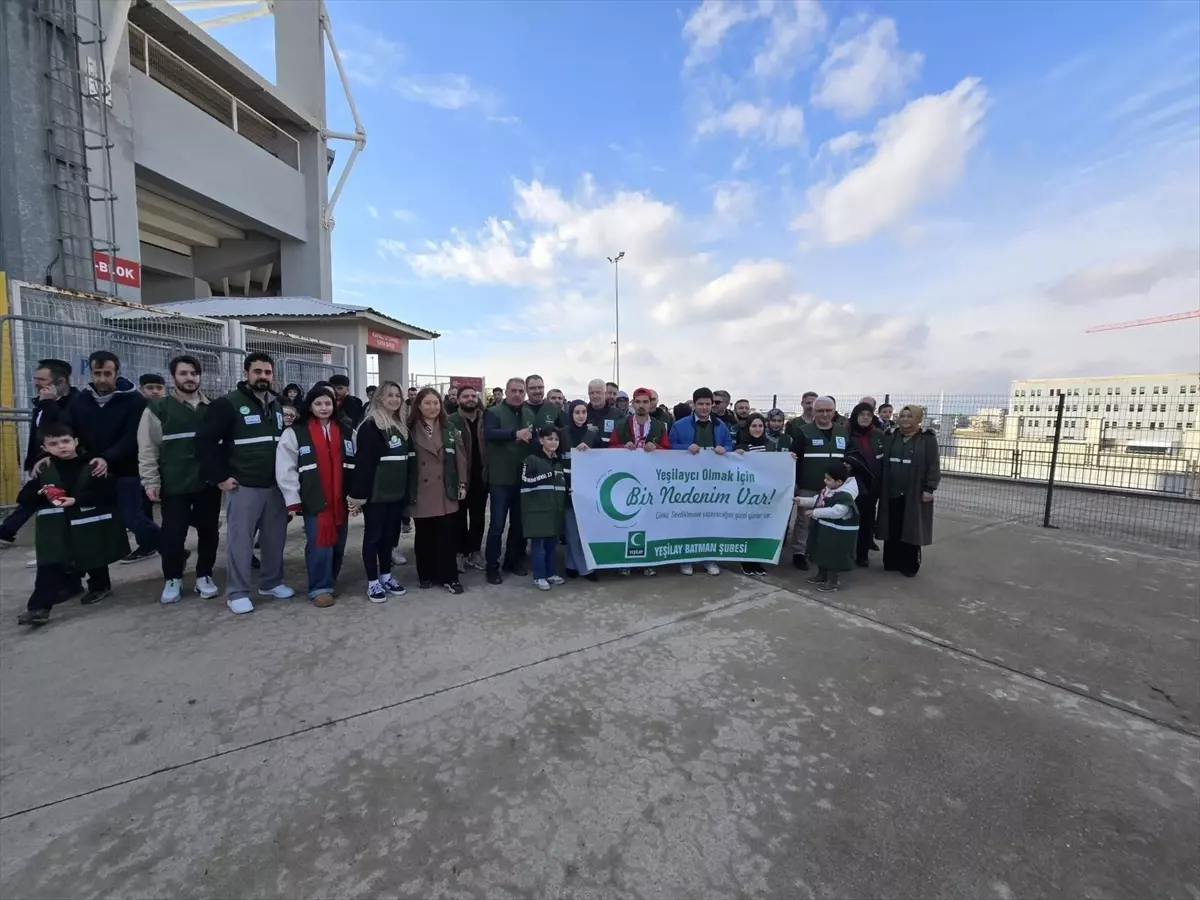 Batman'da sigara bağımlılığına karşı farkındalık yürüyüş düzenlendi