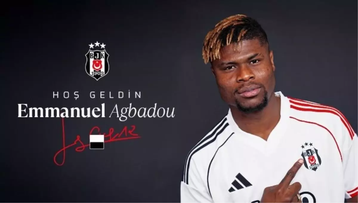 Beşiktaş, Djedje Agbadou transferini KAP'a bildirdi