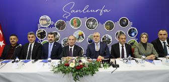 Çalışma ve Sosyal Güvenlik Bakanı Işıkhan, Şanlıurfa'da iş insanlarıyla bir araya geldi Açıklaması