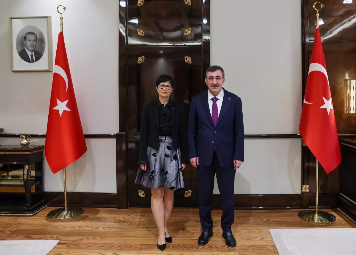 Cevdet Yılmaz, AB Komisyonu Üyesi Kos ile görüştü