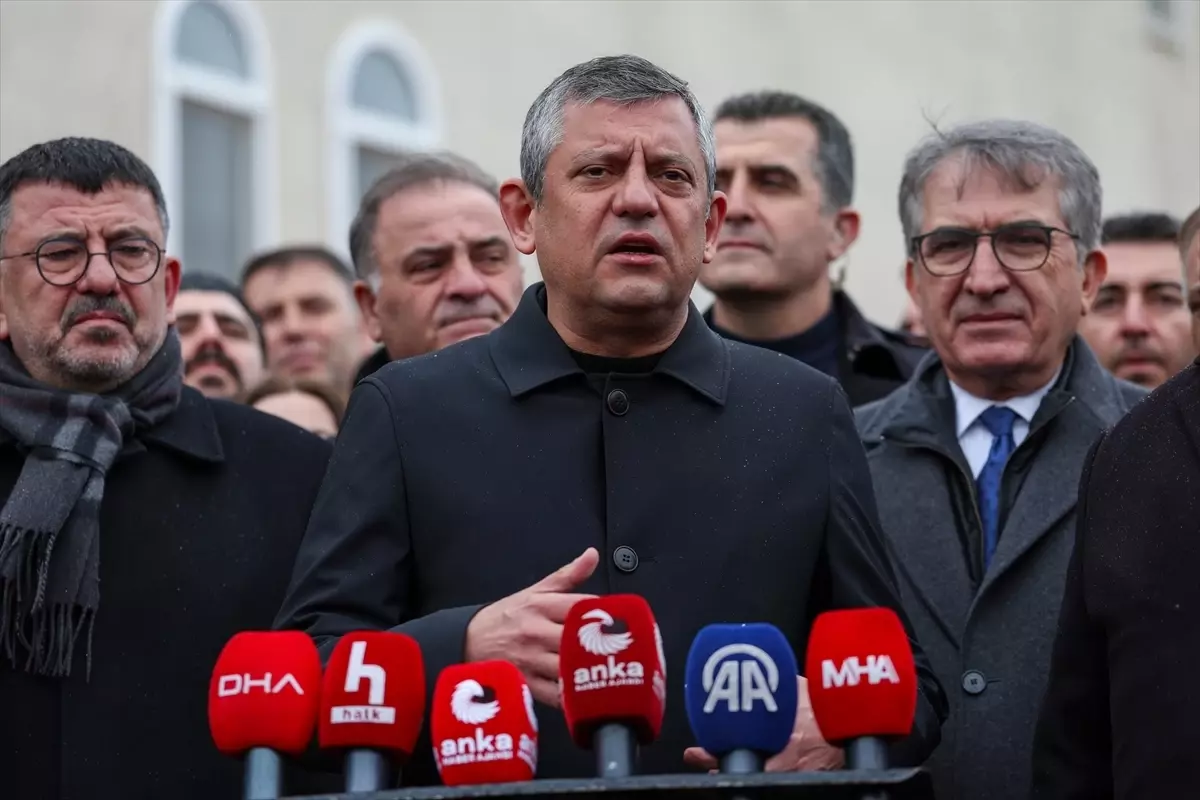 CHP Genel Başkanı Özel, Malatya'da konuştu Açıklaması