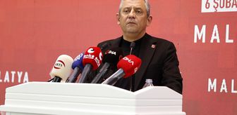 CHP Genel Başkanı Özel, Malatya'da temel atma törenine katıldı