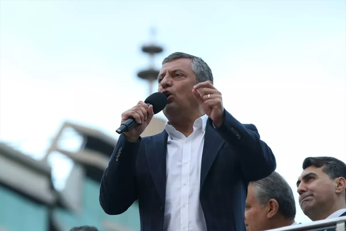 CHP Genel Başkanı Özgür Özel, Adana'da konuştu Açıklaması