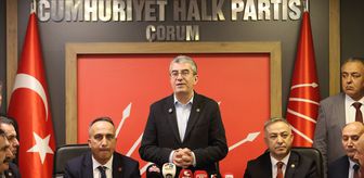 CHP Grup Başkanvekili Günaydın, Çorum'da konuştu Açıklaması