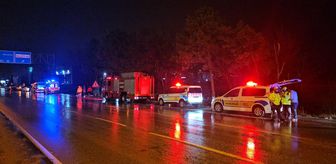 Çorum'da şarampole devrilen otomobilin sürücüsü yaralandı
