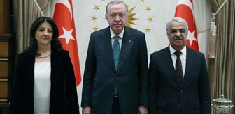 Cumhurbaşkanı Erdoğan, DEM Parti heyetini kabul etti