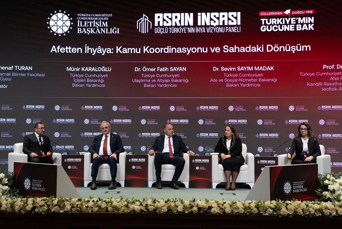 Cumhurbaşkanlığı İletişim Başkanlığından 'Asrın İnşası Güçlü Türkiye'nin İhya Vizyonu Paneli'