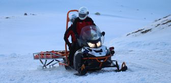 Davraz Kayak Merkezi'nde JAK timleri görev başında