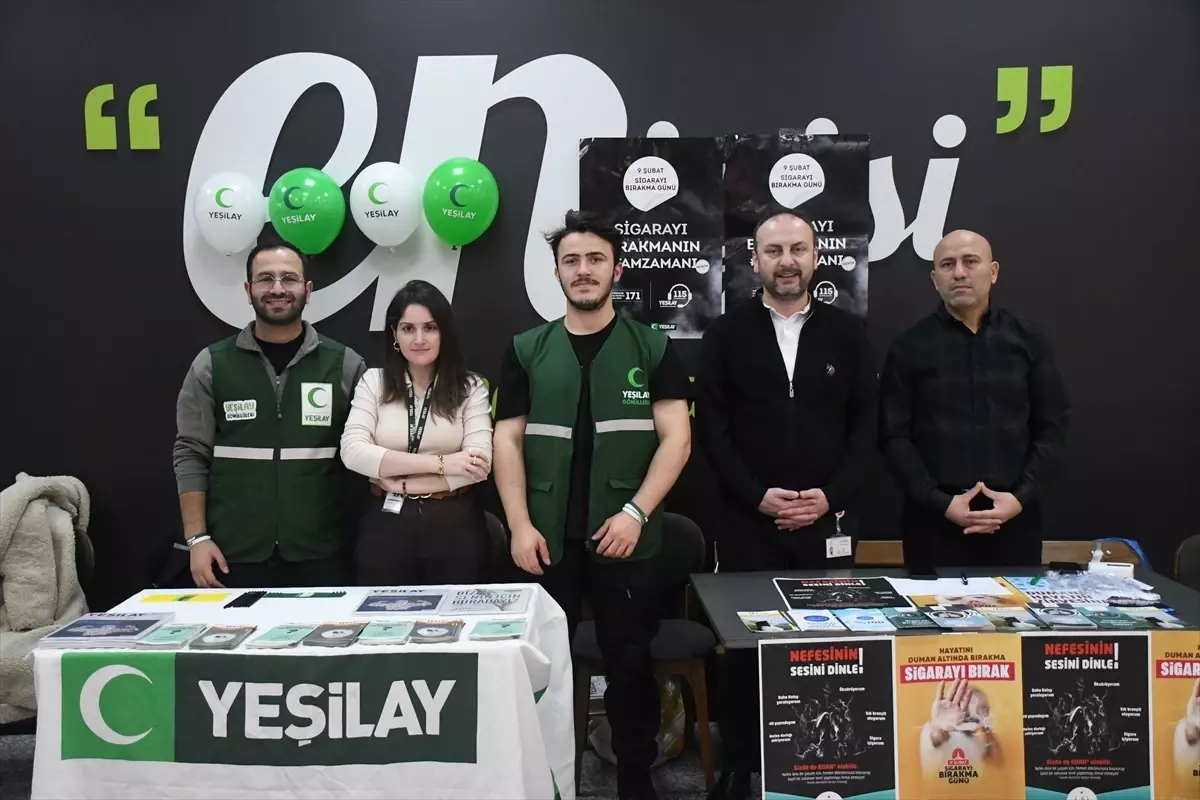 Düzce'de Dünya Sigarayı Bırakma Günü etkinliği yapıldı