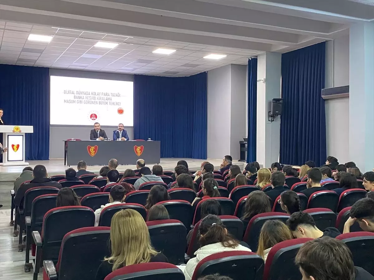 Edirne Cumhuriyet Başsavcılığı gençlere IBAN paylaşımının risklerini anlatıyor