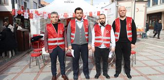 Edirne'de kan bağışı kampanyası düzenlendi