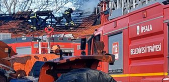 Edirne'de müstakil evde çıkan yangın söndürüldü