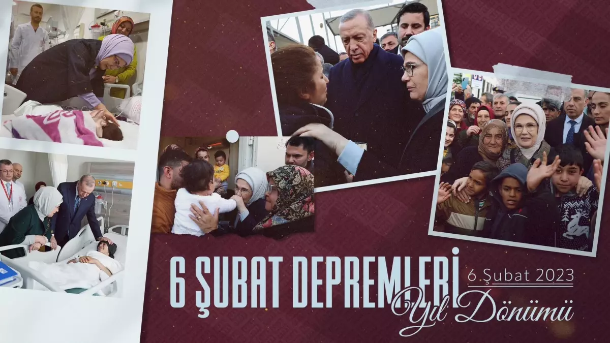 Emine Erdoğan, 6 Şubat depremlerinde hayatını kaybedenleri andı