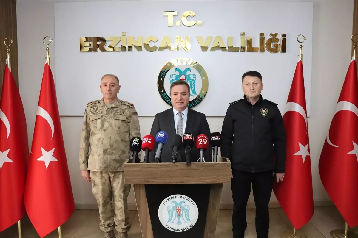 Erzincan'da 'Asayiş ve Güvenlik Toplantısı' yapıldı