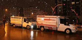 Erzurum'da 3 aracın karıştığı kazada 9 kişi yaralandı
