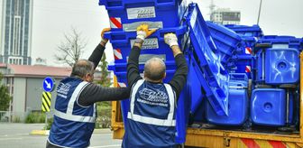 Esenyurt'taki sitelerde geri dönüşüm seferberliği sürüyor