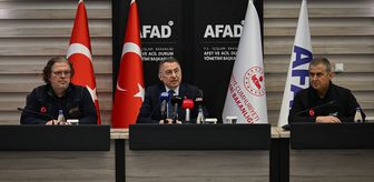 Fuat Oktay'dan 6 Şubat depremlerinin 3. yılı dolayısıyla AFAD'a ziyaret