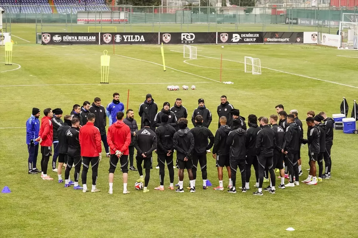 Gaziantep FK, Kasımpaşa maçı hazırlıklarına başladı