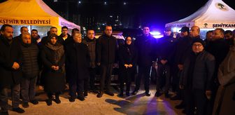Gaziantep'te 6 Şubat 2023'teki depremlerde hayatını kaybedenler anıldı