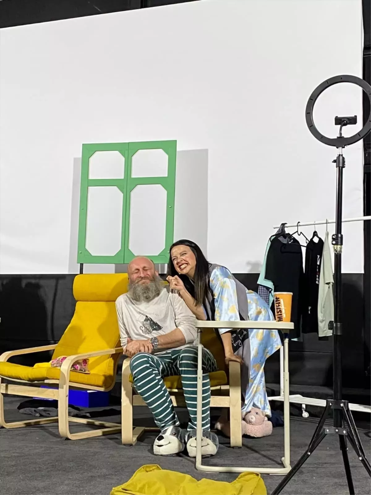 Gökçeada'daki tiyatro oyunları ilgiyle izlendi