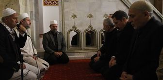 Habib-i Neccar Camisi'nde 6 Şubat depremlerinin üçüncü yılında hatim duası yapıldı