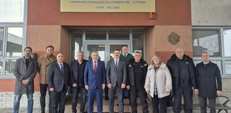 Hamzabeyli'deki tır yoğunluğu Bulgaristan makamlarıyla ele alındı