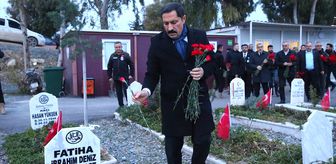 Hatay'da depremlerin yıl dönümünde mezarlık ziyaretinde bulunuldu