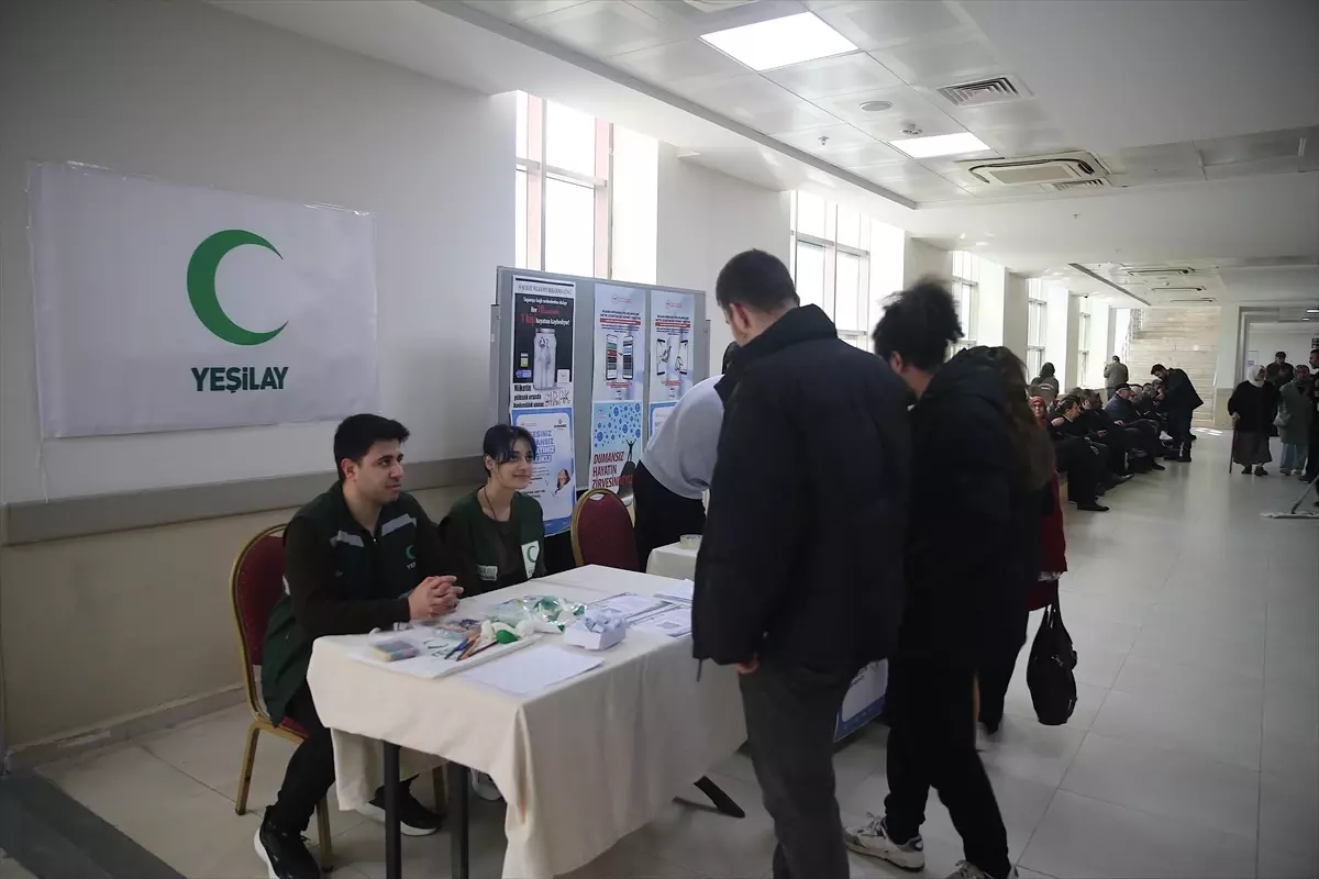 Hatay'da Dünya Sigarayı Bırakma Günü'nde farkındalık etkinliği düzenlendi