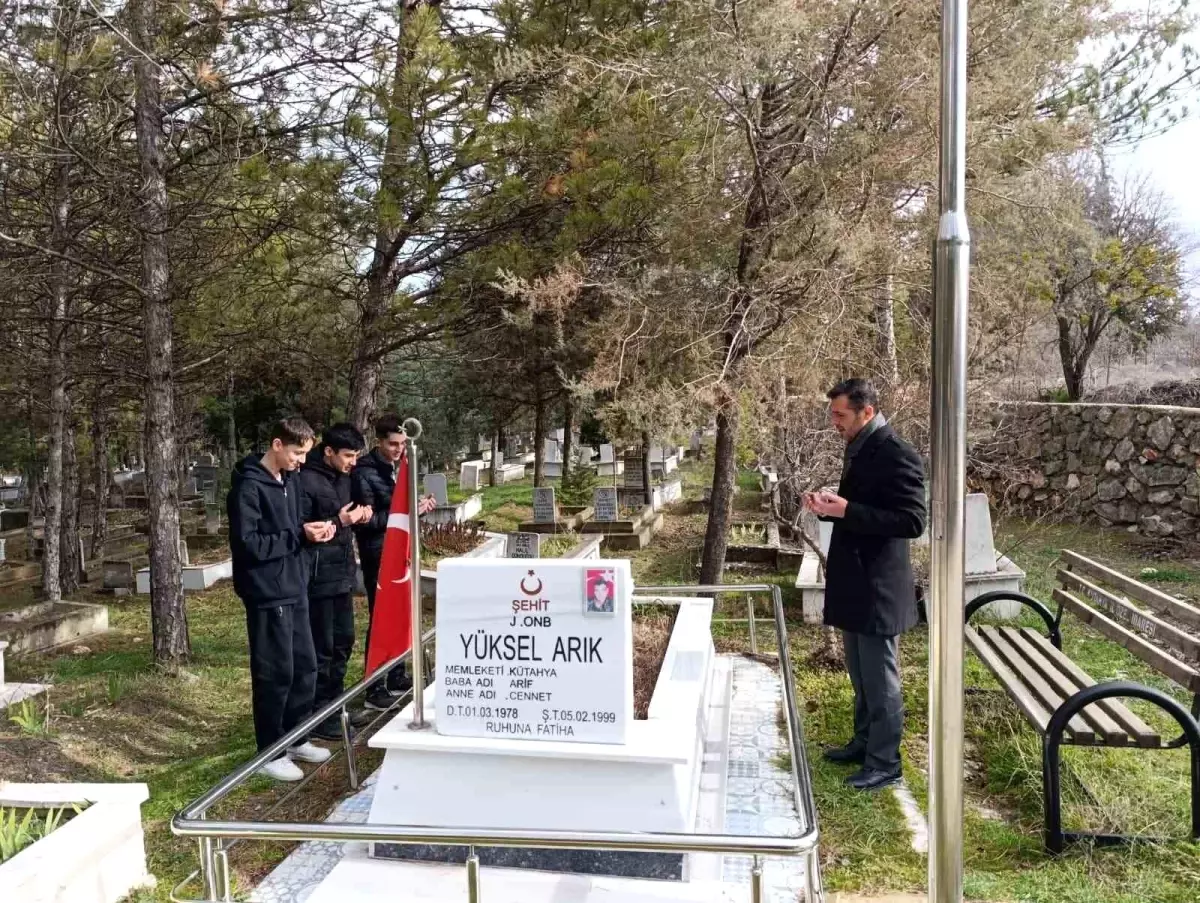 Hisarcık'ta Şehit Yüksel Arık dualarla anıldı