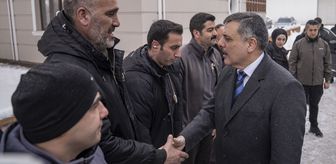 İçişleri Bakanı Mustafa Çiftçi, yeni görevi için Erzurum'dan ayrıldı