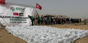 İDDEF, Gazze'de sıcak yemek dağıtımlarını sürdürüyor