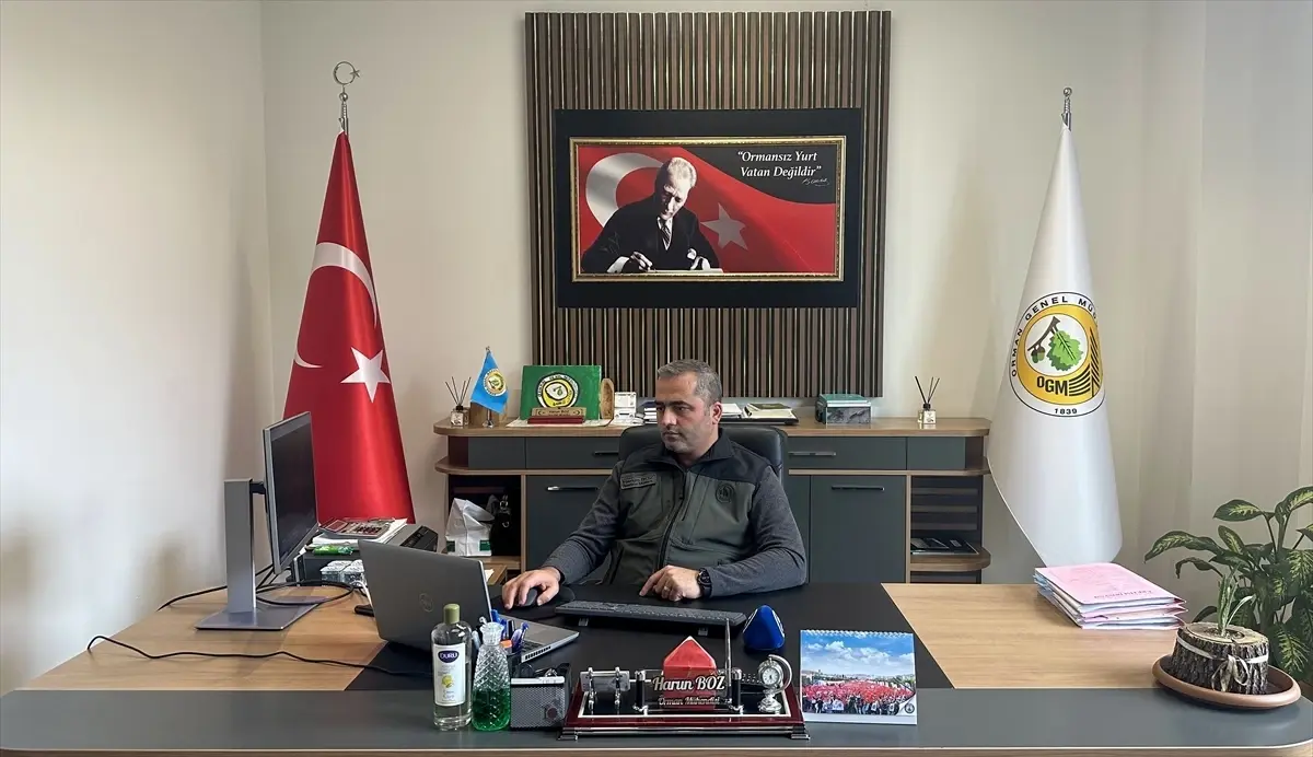 İskenderun Orman İşletme Müdürü Boz, AA'nın 'Yılın Kareleri' oylamasına katıldı