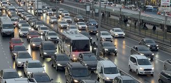 İstanbul'da trafik yoğunluğu yüzde 76'ya kadar çıktı
