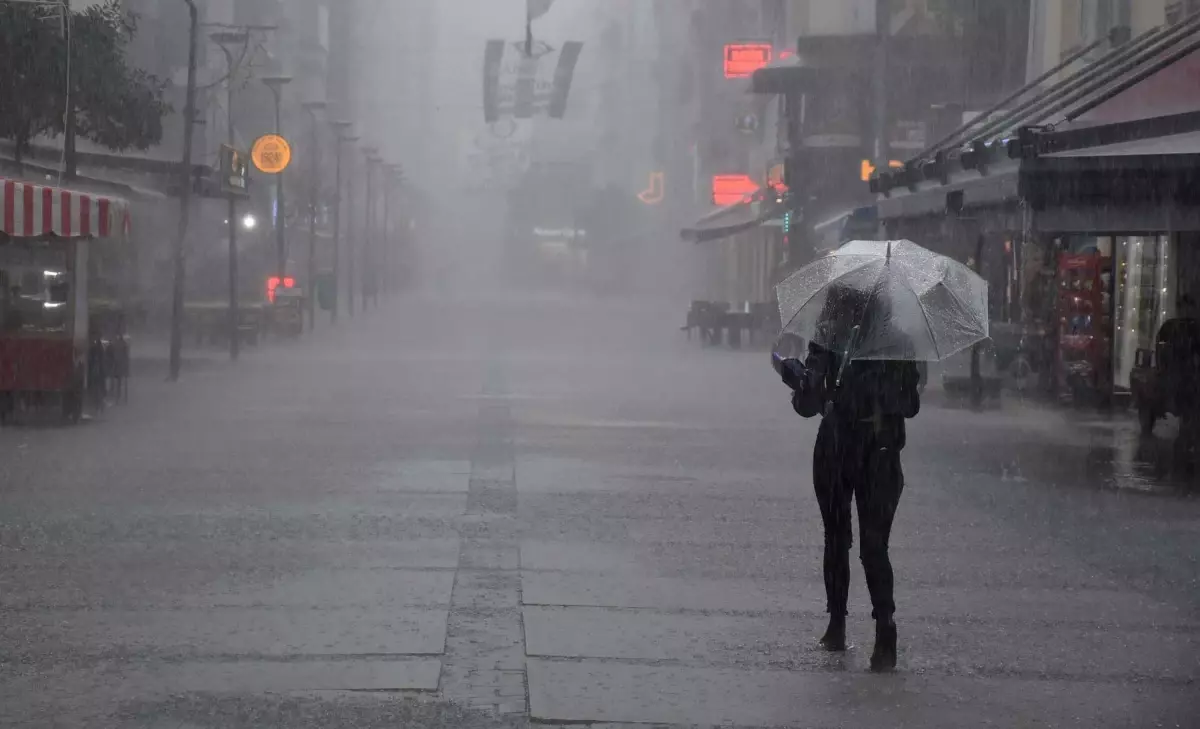 İzmir için 'sağanak' uyarısı