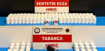 Kahramanmaraş'ta uyuşturucu operasyonunda yakalanan 3 şüpheli tutuklandı
