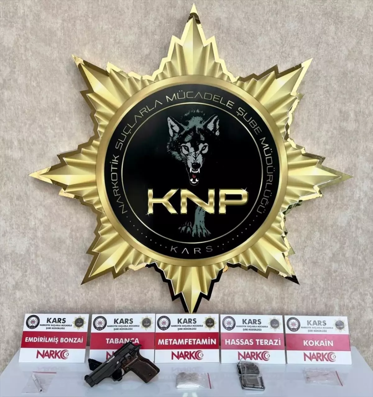 Kars'ta apart evde uyuşturucuyla yakalanan 2 zanlı tutuklandı