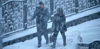 Kars ve Ardahan'da yoğun kar yağışı etkili oluyor