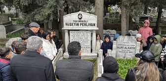 'Kaybeden gazoz içer' sözüyle hatırlanan Kırkpınar efsanesi Hüseyin pehlivan Tekirdağ'da dualarla anıldı