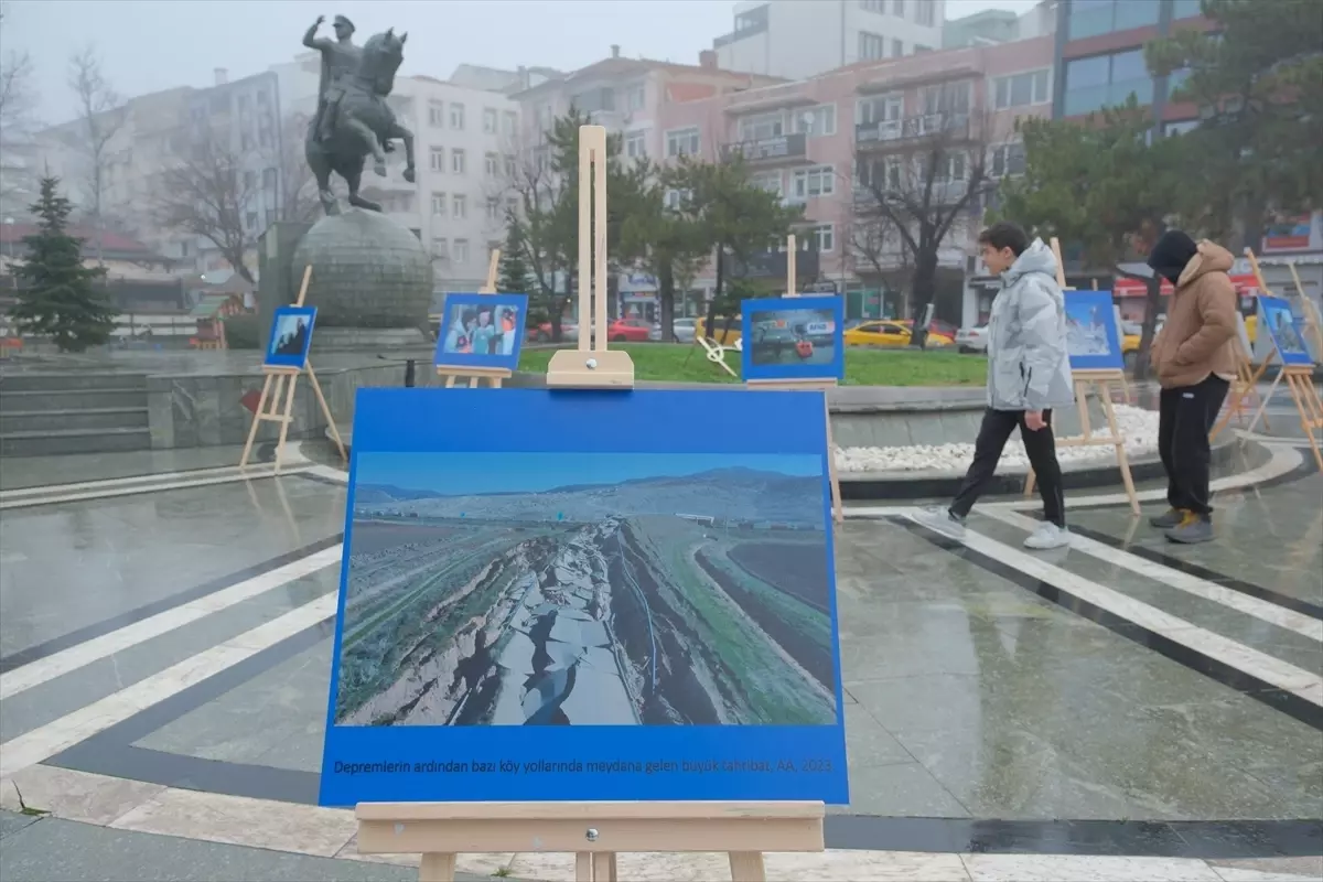 Kırklareli'nde 6 Şubat depremlerine ilişkin AA fotoğraflarından oluşan sergi açıldı